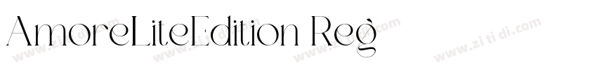 AmoreLiteEdition Reg字体转换